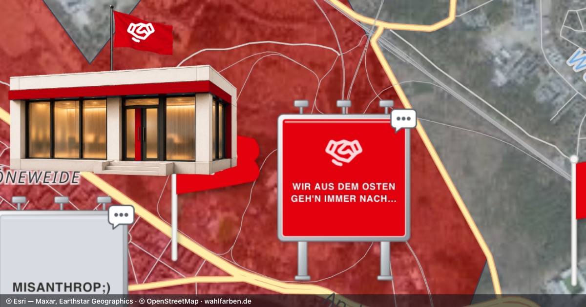 Kartenausschnitt des Gebiets 12459