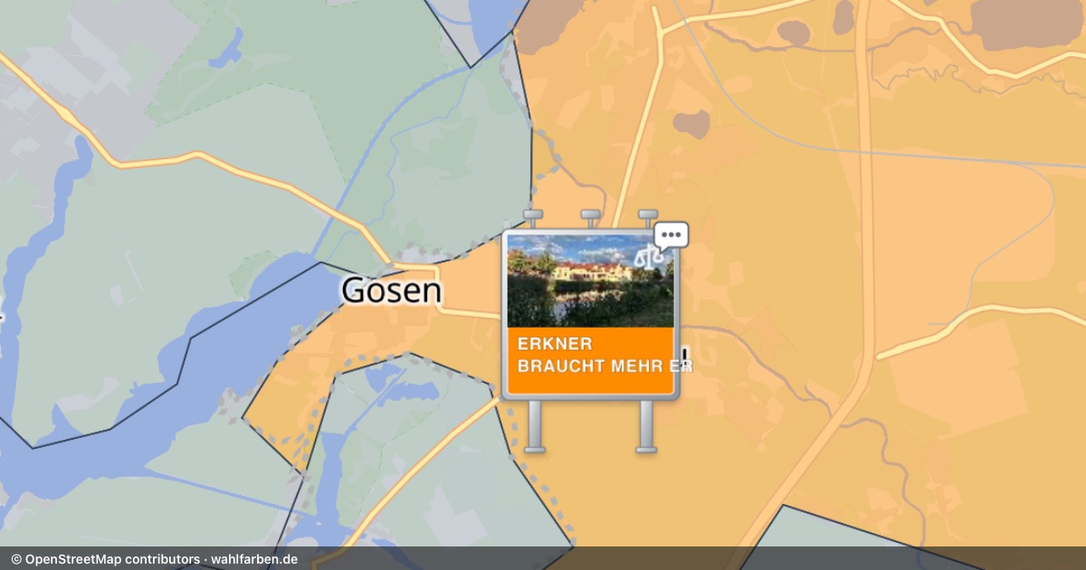 Kartenausschnitt des Gebiets 15537