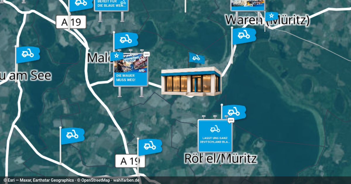 Kartenausschnitt des Gebiets 17209