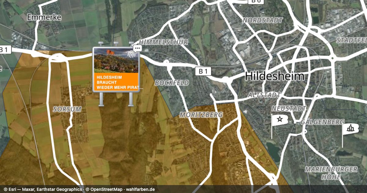 Kartenausschnitt des Gebiets 31139